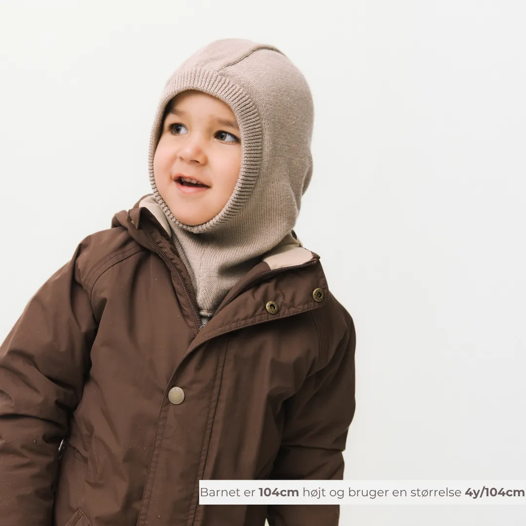 MINI A TURE Matjork elefanthue uld fleeceforet