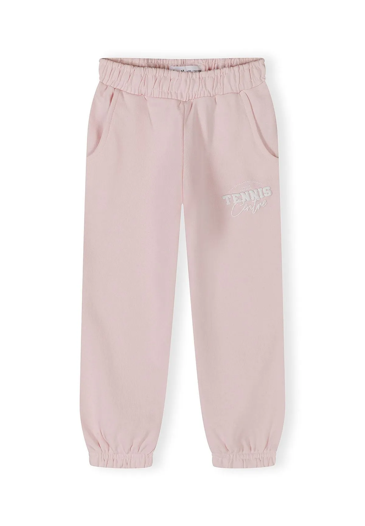 Minoti joggingsæt pige lyserød hoodie bukser
