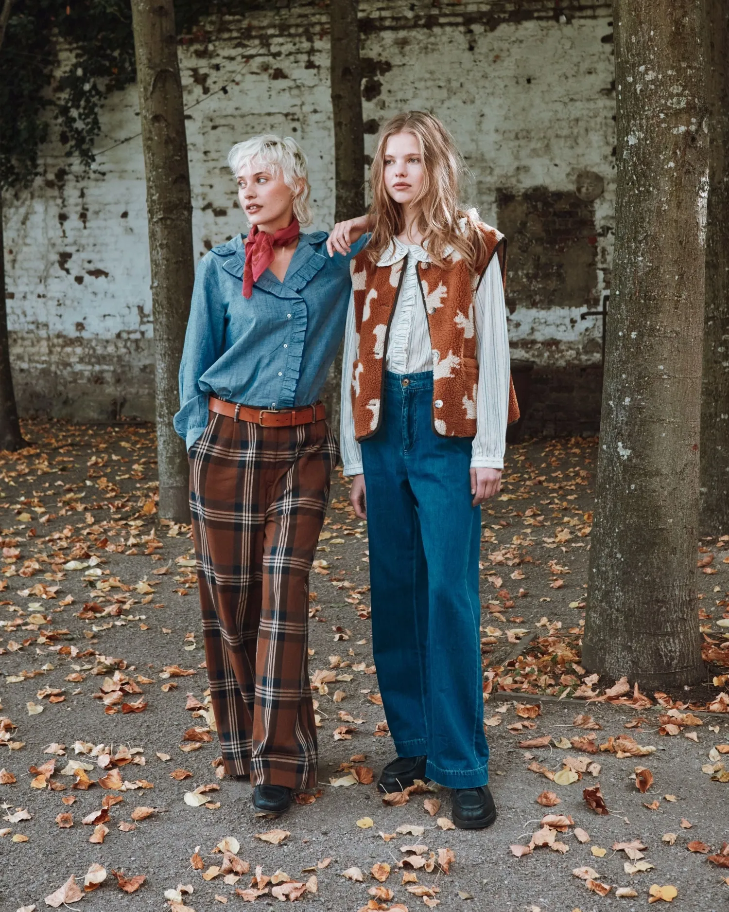 Emile et Ida ternede bukser brun