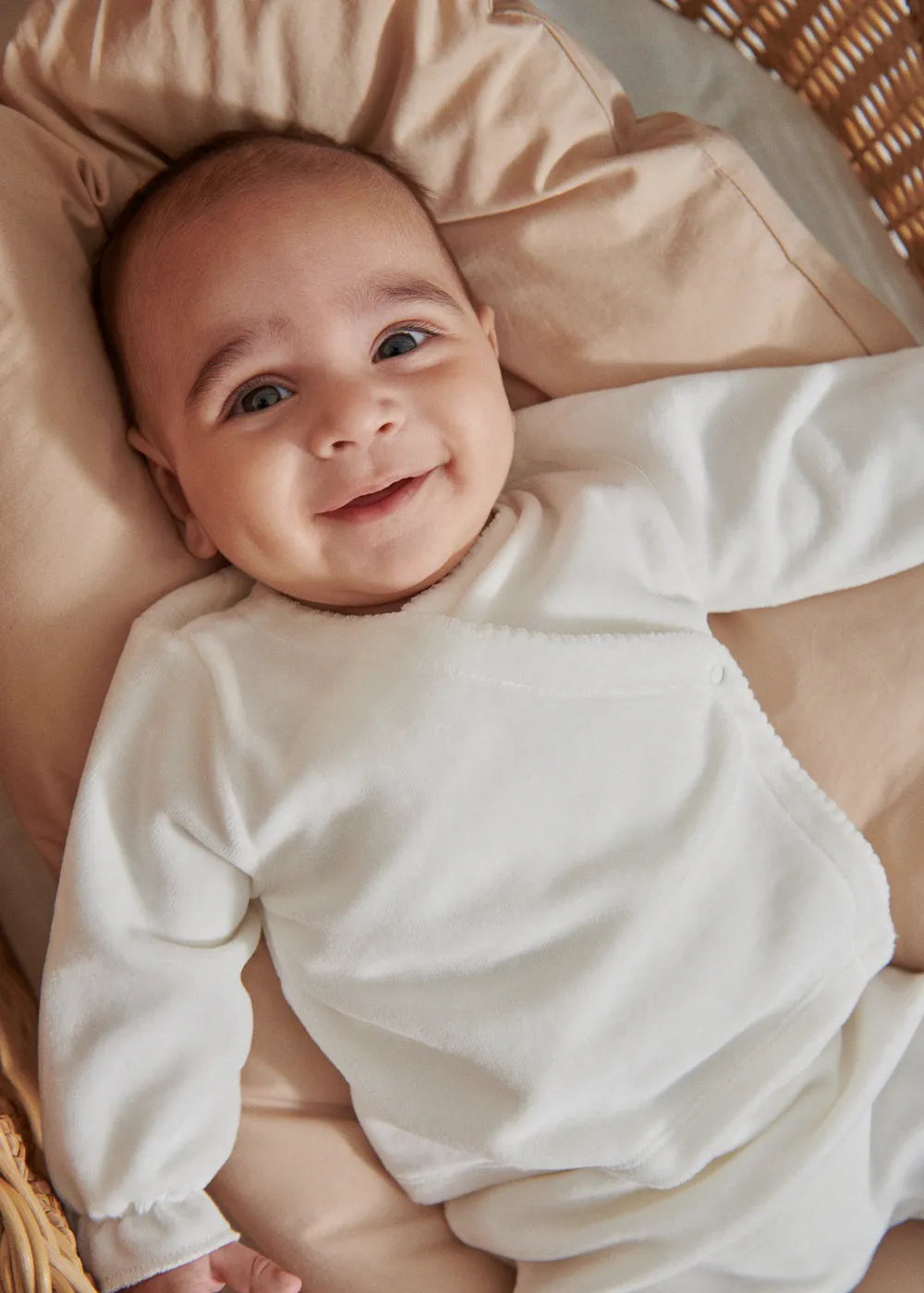 MarMar Tuba Wrap LS bluse White nyfødt