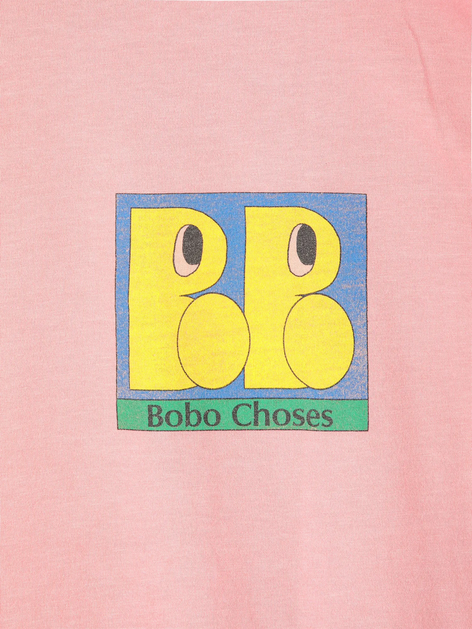 Bobo Choses All About Monsters oversize T-shirt lyserød XS