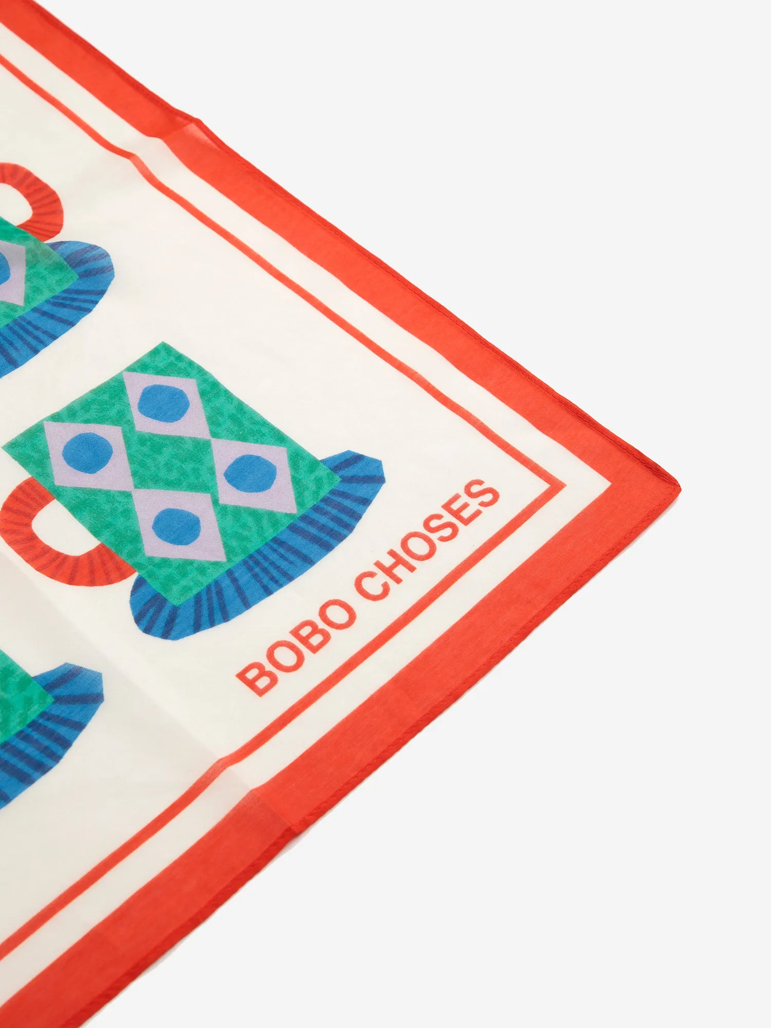Bobo Choses Monster Mug tørklæde ONE SIZE offwhite