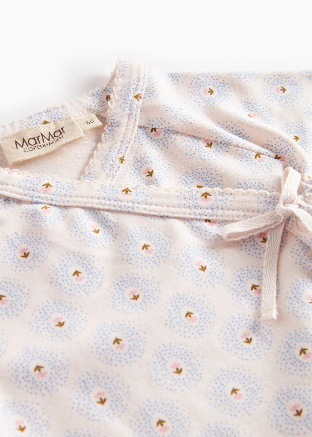MarMar Tut Wrap LS slå-om bluse Little Tulip nyfødt