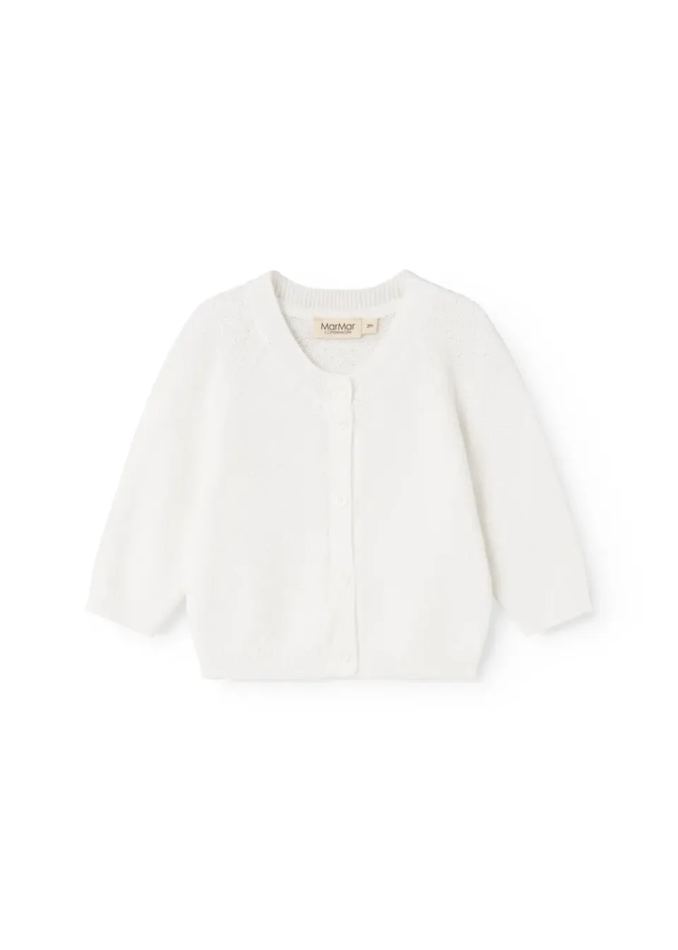 MarMar Taki strik cardigan Gentle White