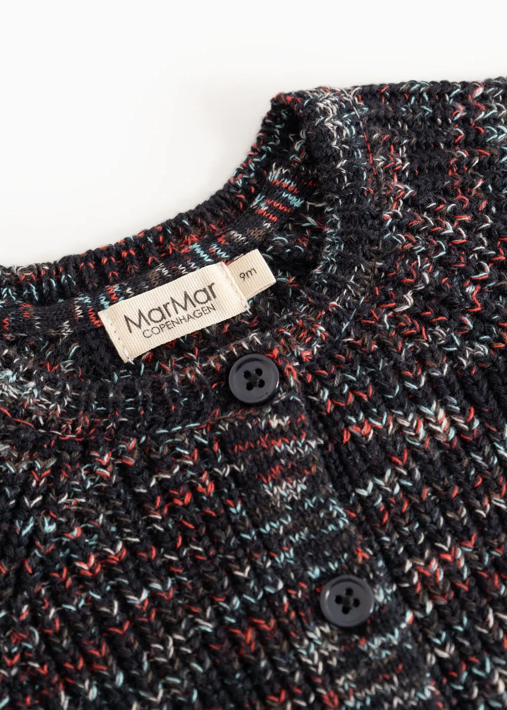 MarMar Talu B strikcardigan Deepest Sea Space meleret
