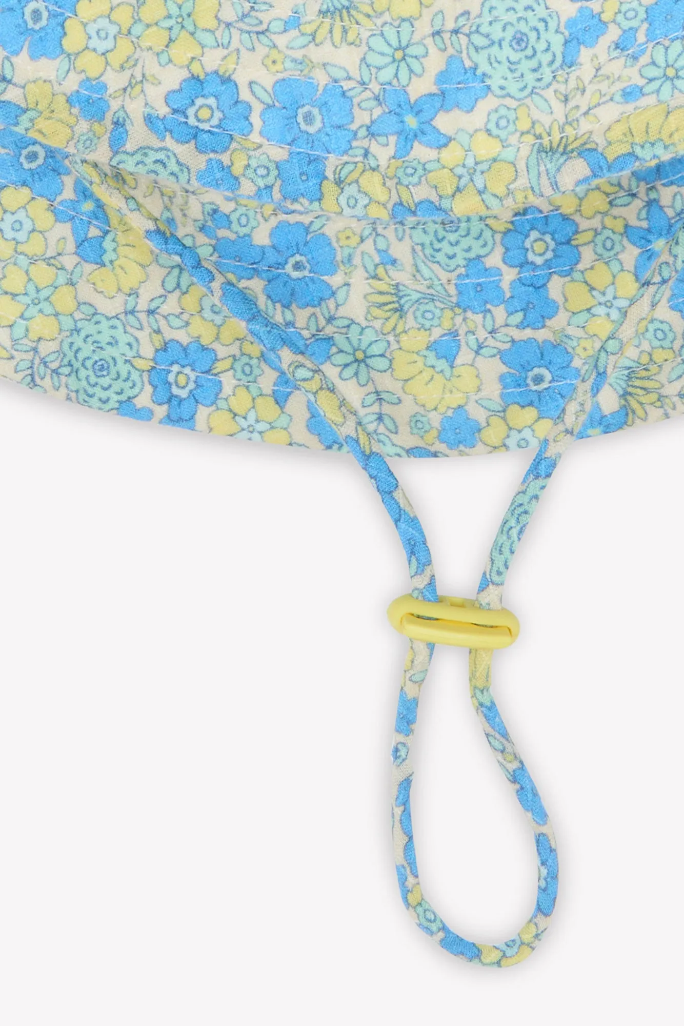 Bonton Labobine bøllehat blå blomst 52