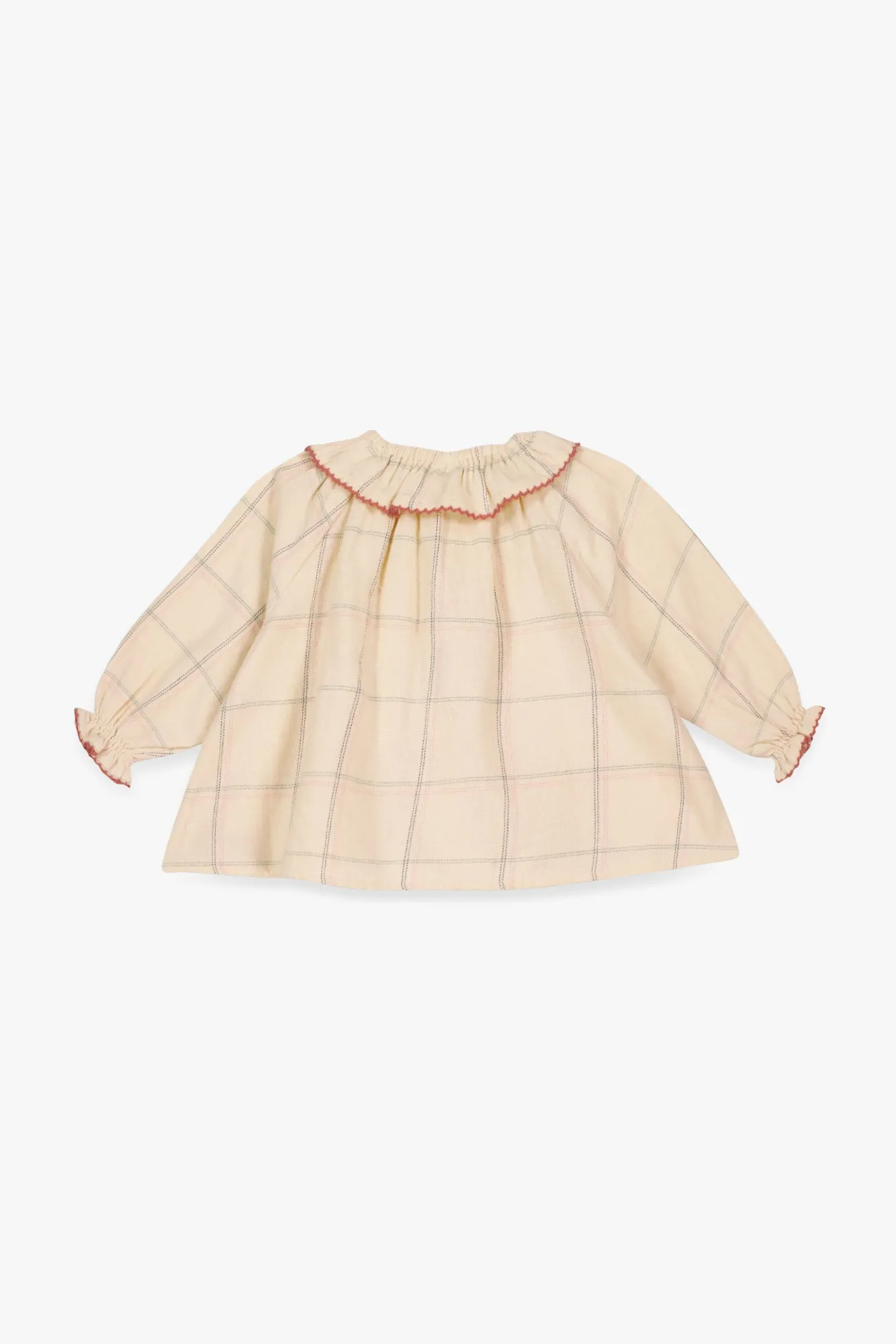 Bonton Solange Carreau Winter bluse ternet flonel