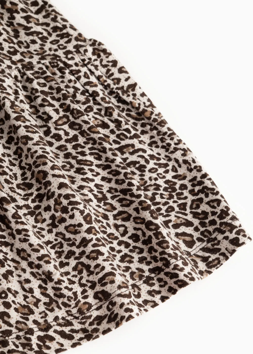 MarMar Leo Dolly kjole Dark Brown Leo leopard stræk