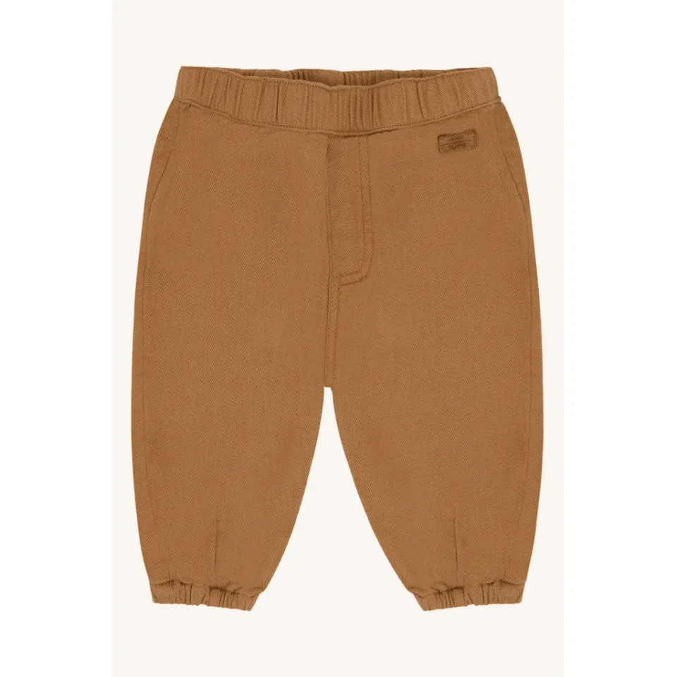 Hust & Claire Tue Twill bukser chipmunk bomuld