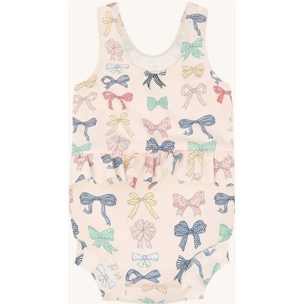 Hust & Claire Maddie badedragt Rose Morning polyester