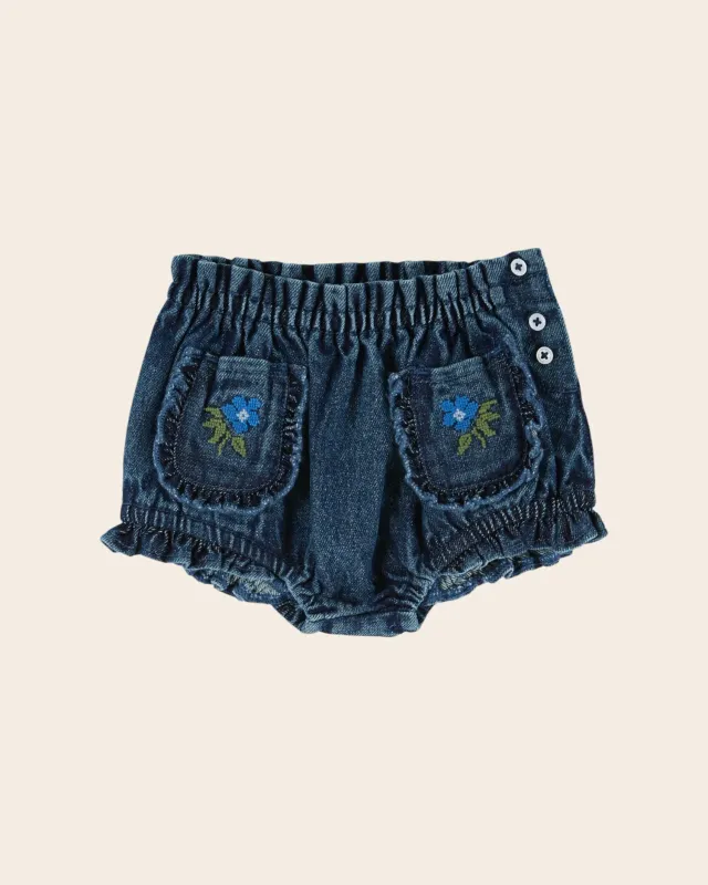 Emile et Ida bloomer denim blå bomuld