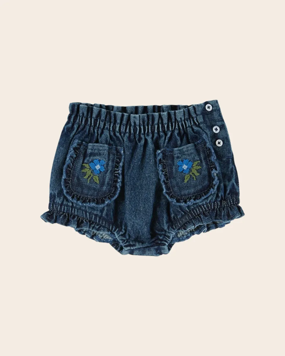 Emile et Ida bloomer denim blå bomuld