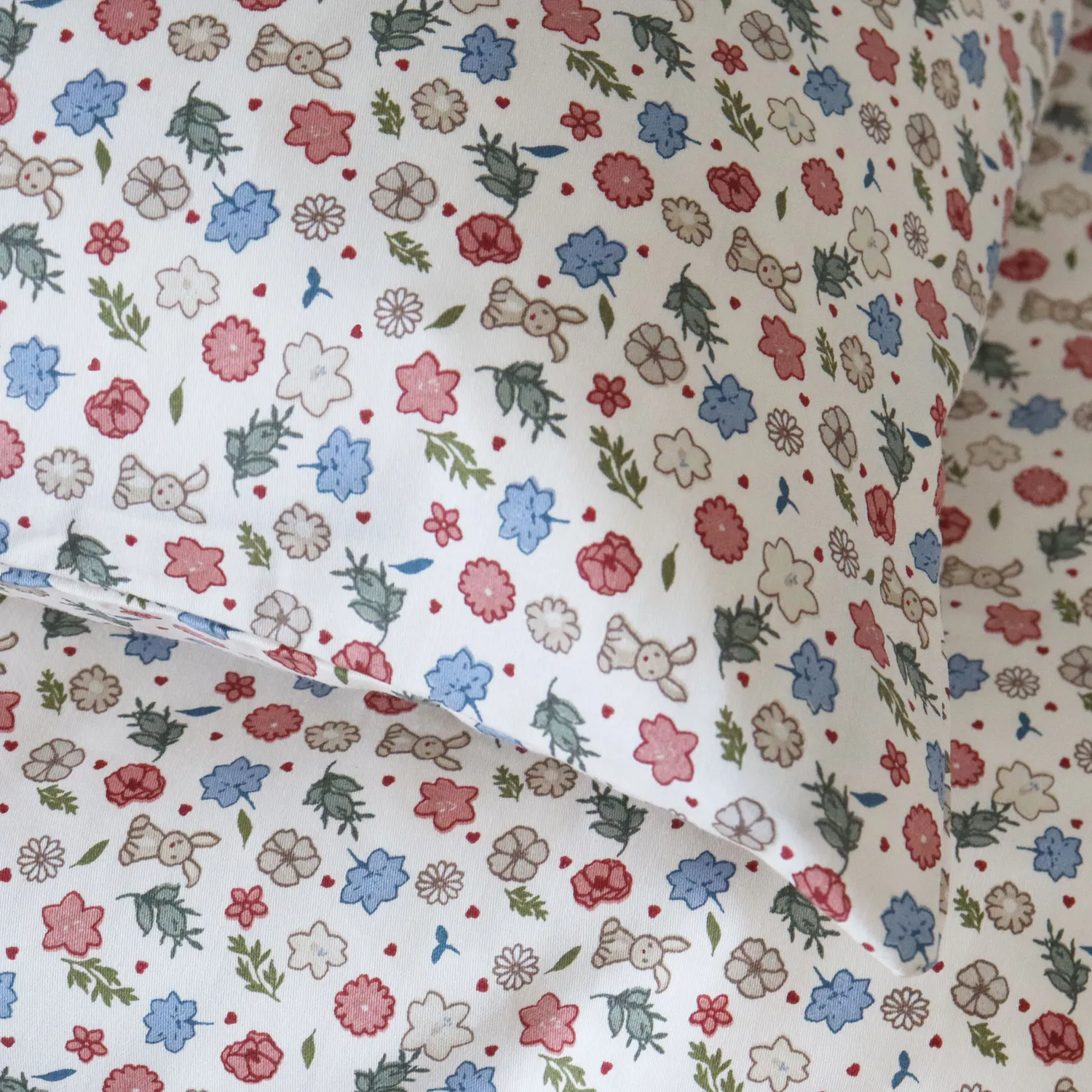 nuuroo Bera juniorsengetøj 100x140 miniflower satin