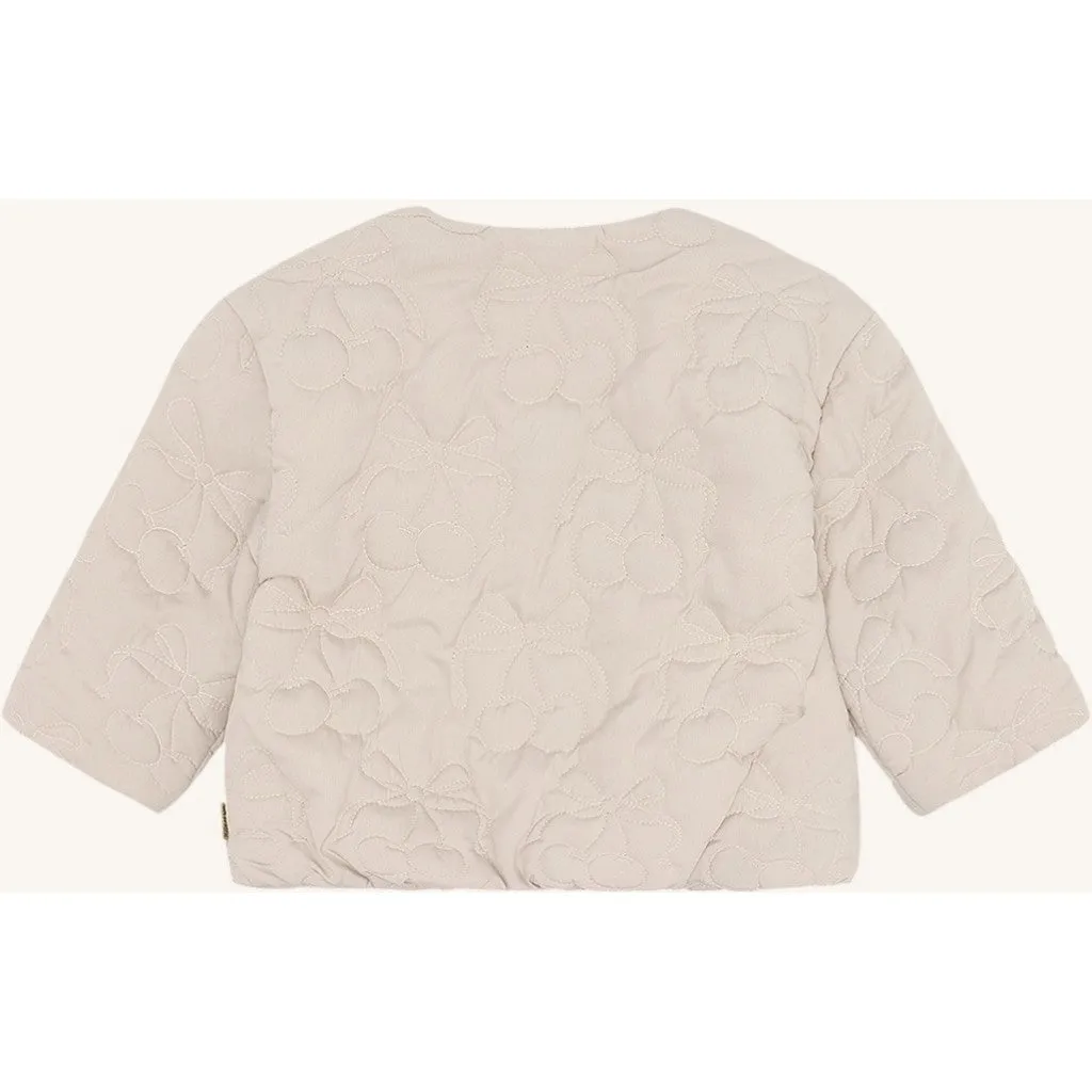 Hust & Claire HCEllu Quilt jakke Silver Gray polyester