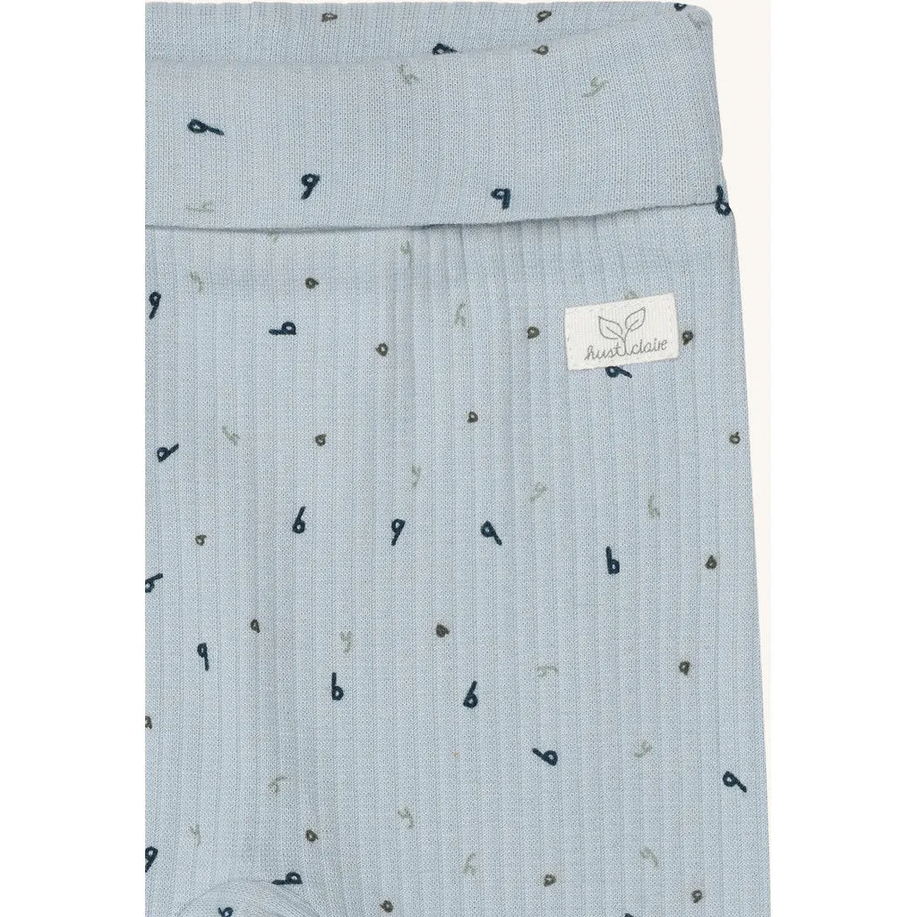 Hust & Claire HCLuca Letter Aop leggings light blue