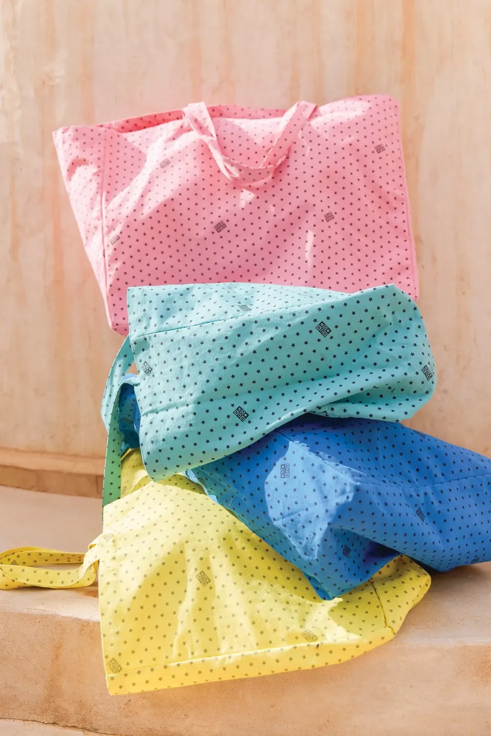 Bonton Jo Rose Moyen shopper stor lyserød