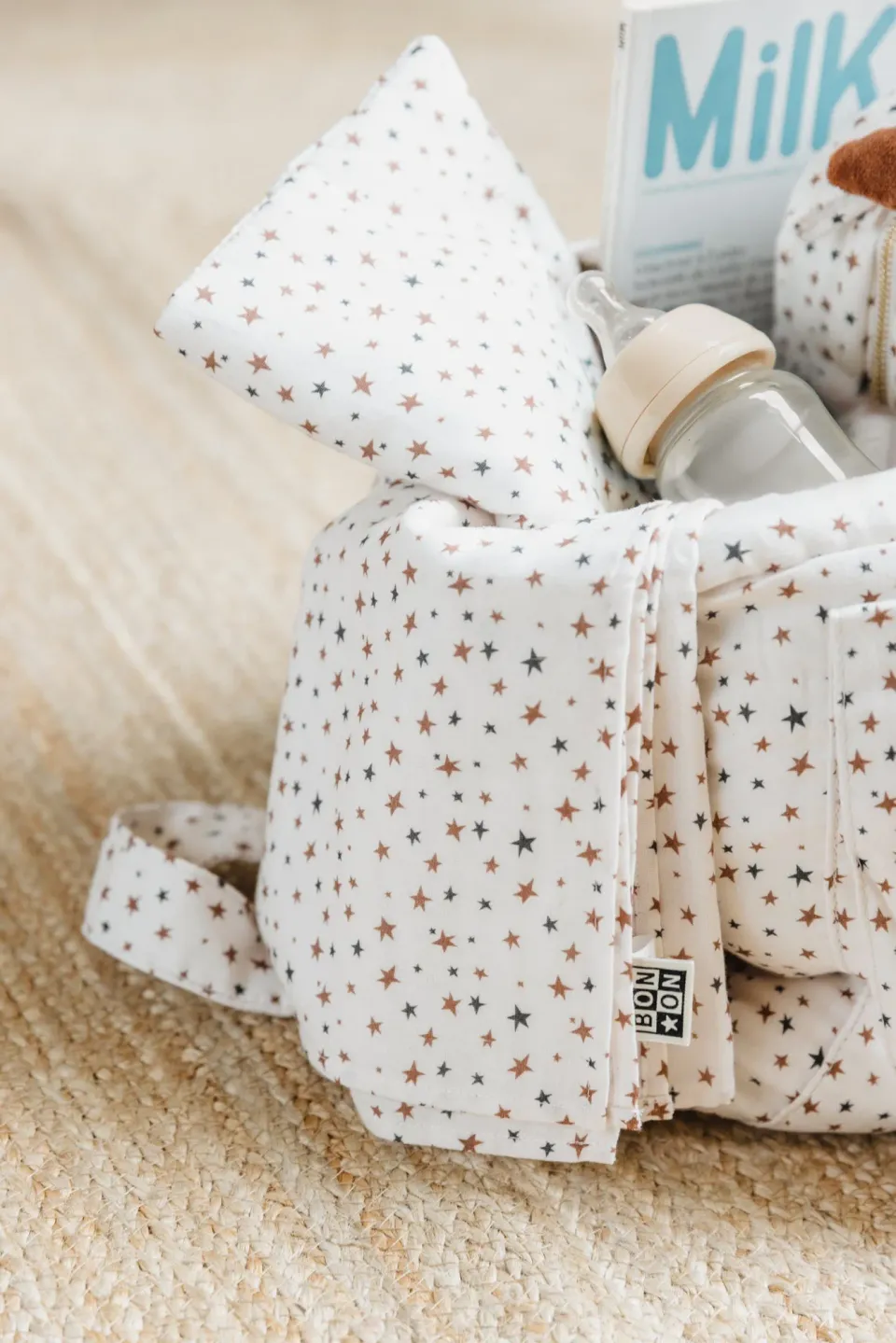 Bonton Baby Star stofble TU bomuld med stjerner