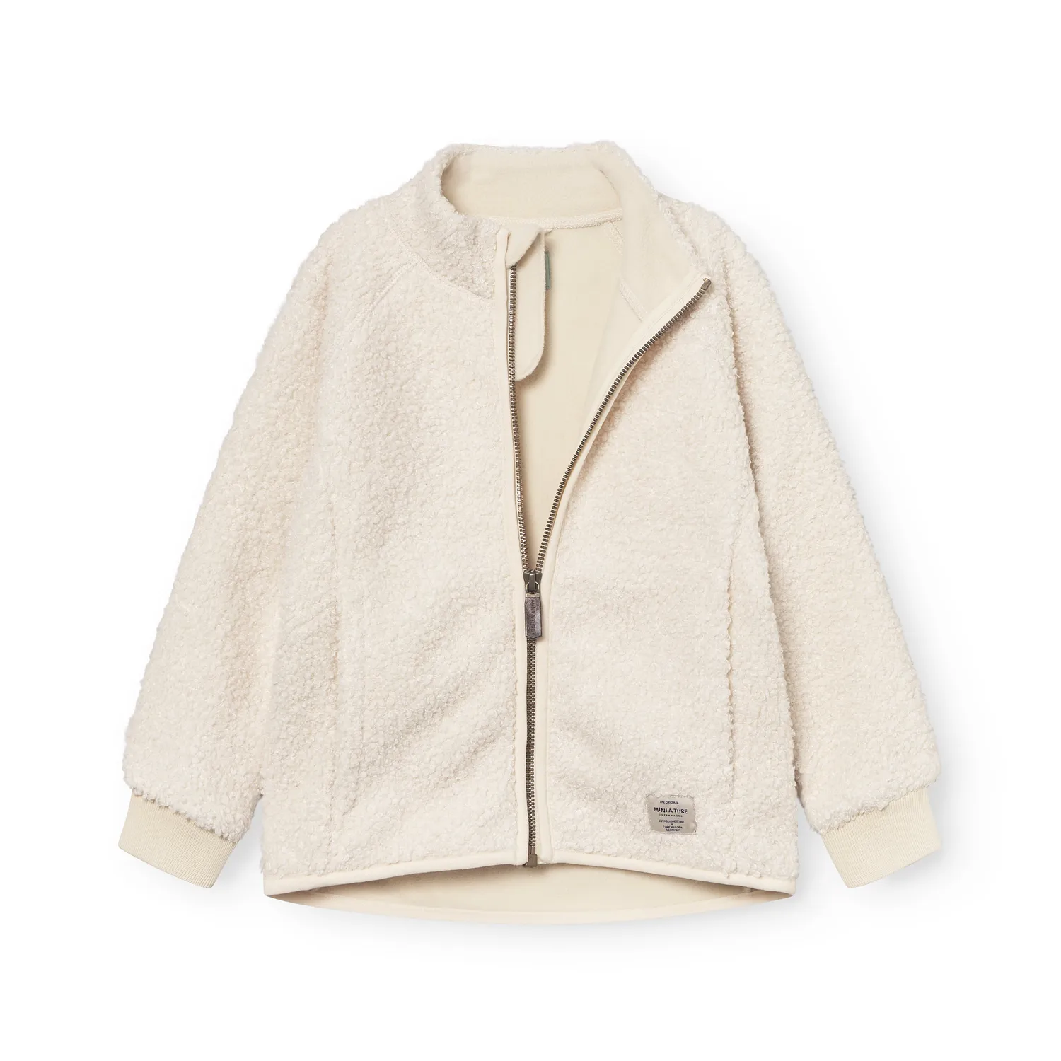 MINI A TURE Matcedric teddyfleece jakke Angora