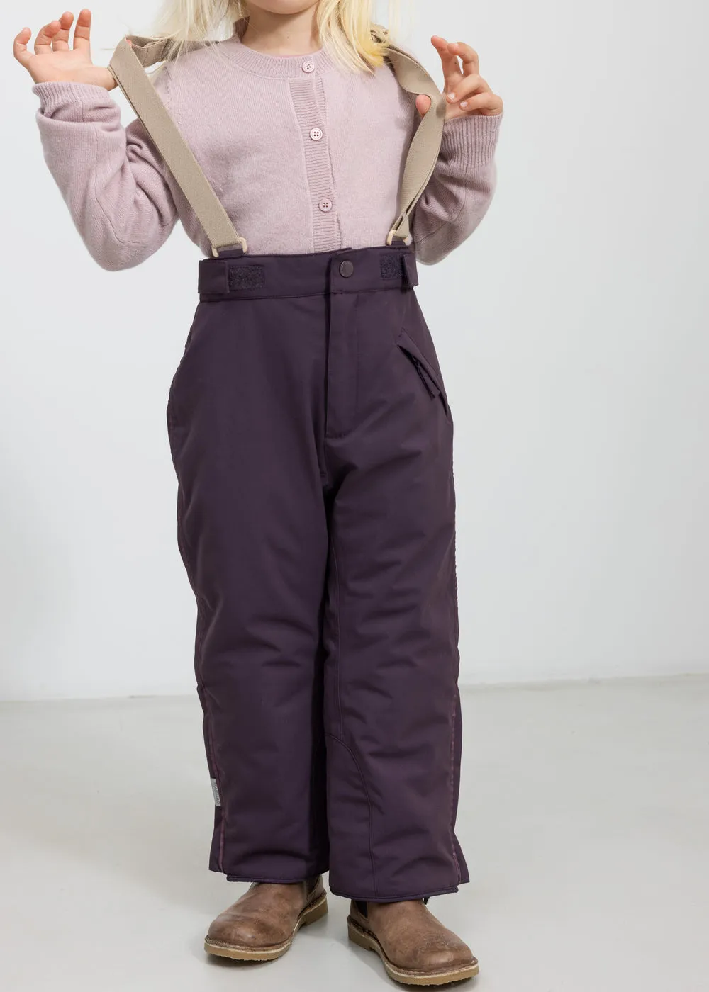 MarMar Orla Pants overtræksbukser Deep Plum Thermolite