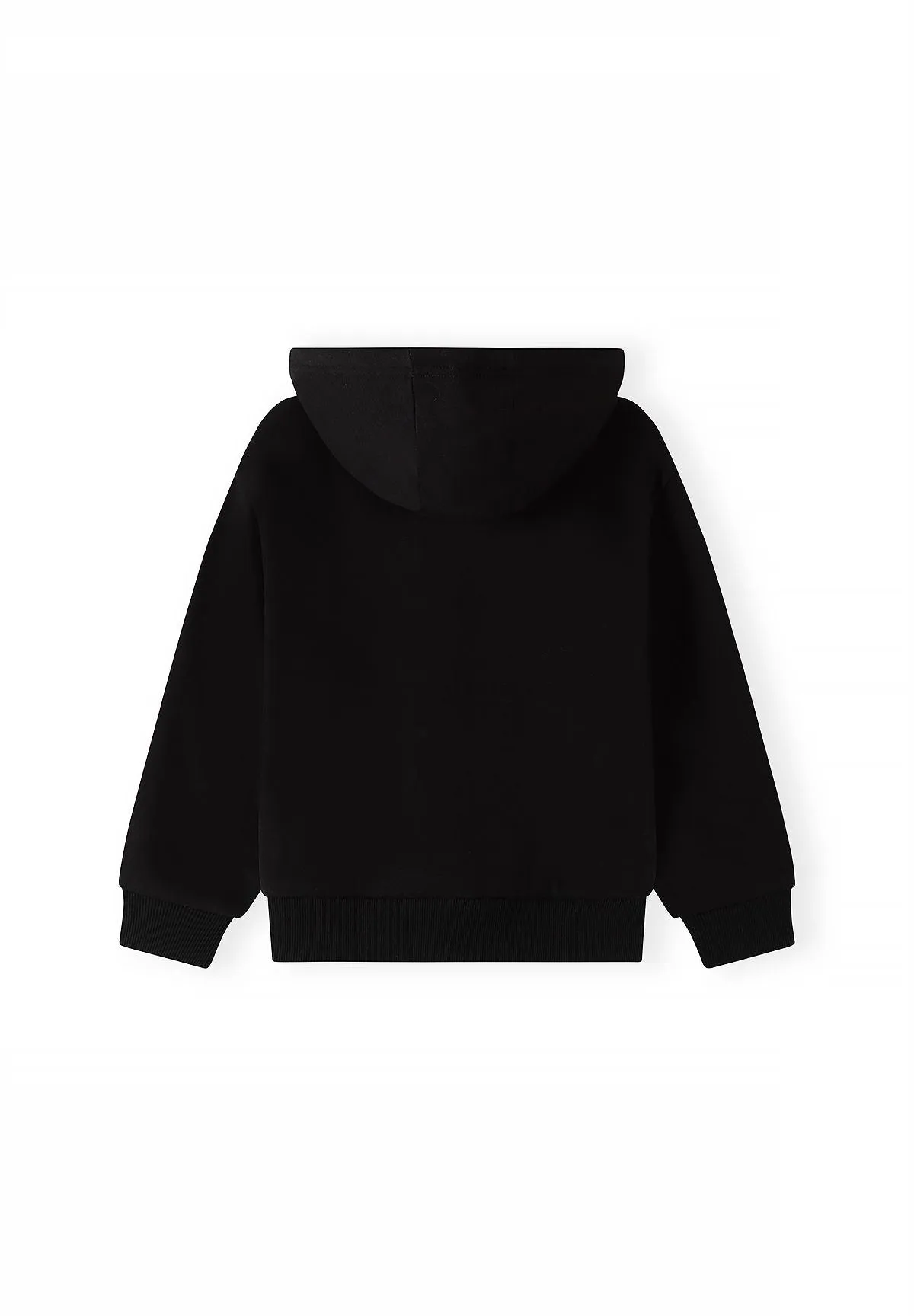 Minoti 45782 hættetrøje sort 2-pak fleece