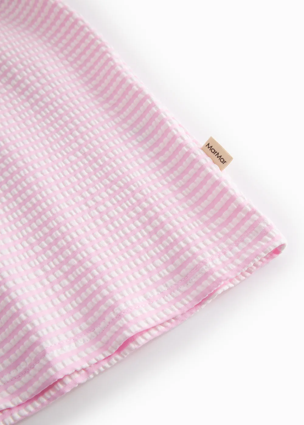 MarMar Swean Tee badetrøje Pink Stripe UPF40+