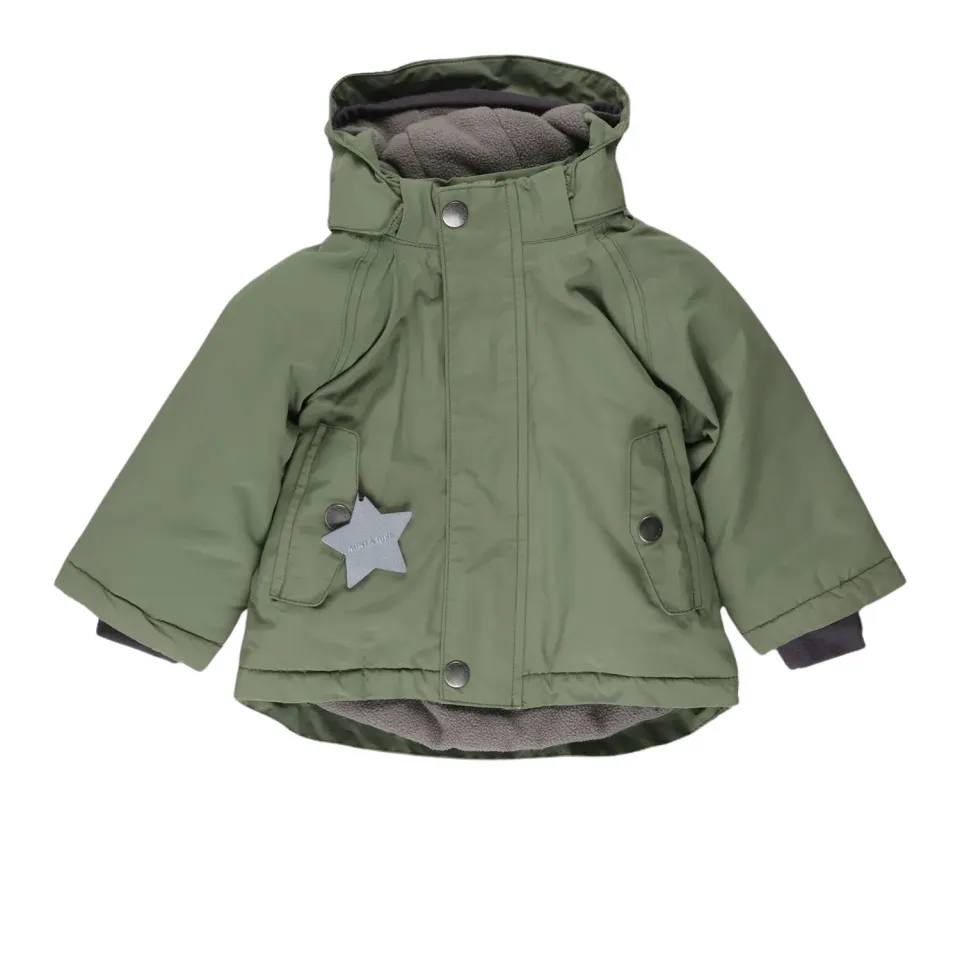 MINI A TURE Re-loved Wally vinterjakke 9 mdr forest night
