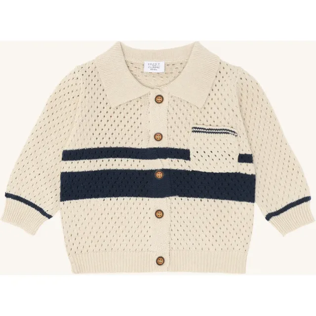 Hust & Claire Charli cardigan sandshell økologisk