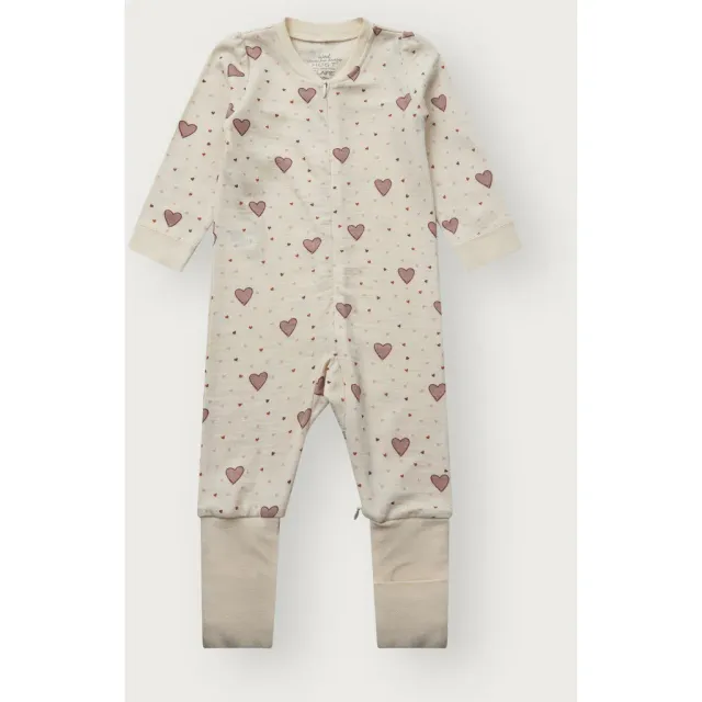 Hust & Claire Manu Hearts Puff natdragt Off White