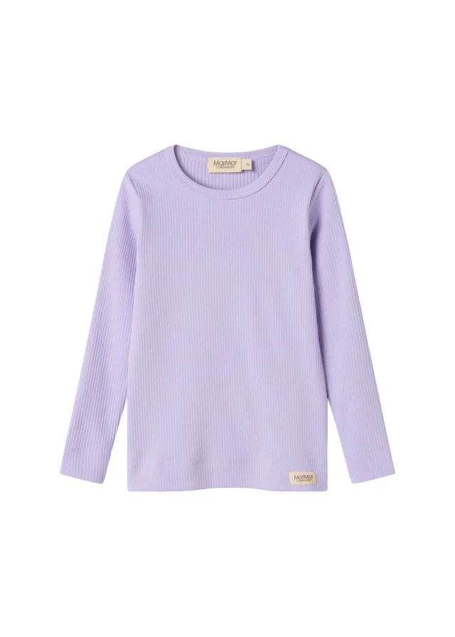 MarMar Plain Tee LS t-shirt Soft Lavender modal