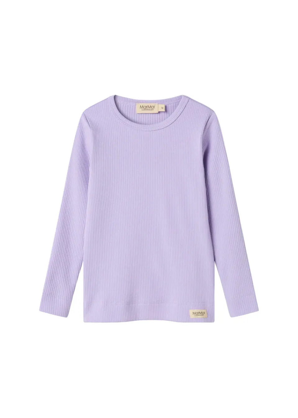 MarMar Plain Tee LS t-shirt Soft Lavender modal