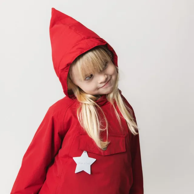 MINI A TURE Matwang vinterjakke 6 år plum kitten