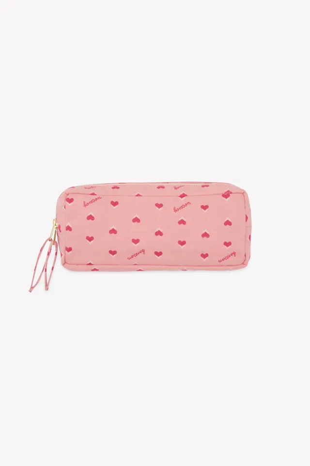Bonton Coeur Blossom penalhus 25 cm bomuld hjerter
