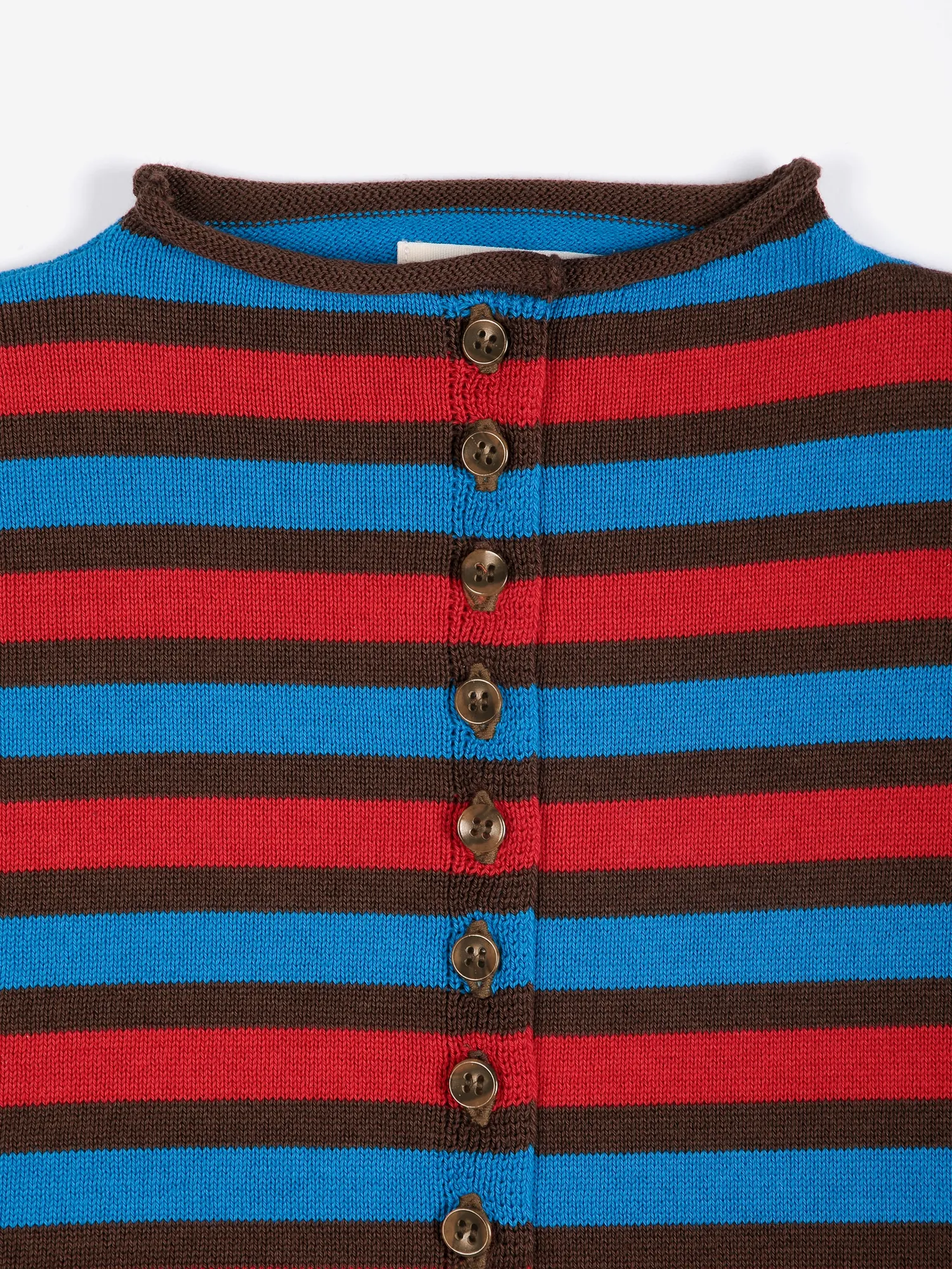 Bobo Choses stribet cardigan bomuld relaxed fit