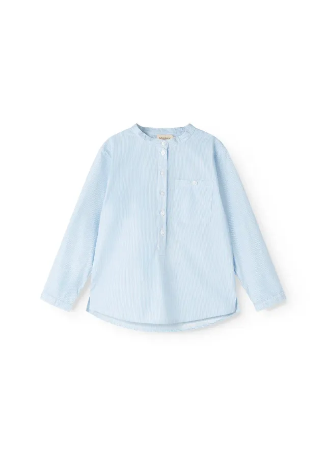 MarMar Topsy Skjorte Azure Water Stripe stribet