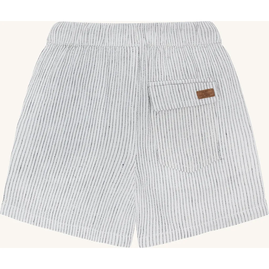 Hust & Claire HCHans Summer shorts Snow White hørblanding