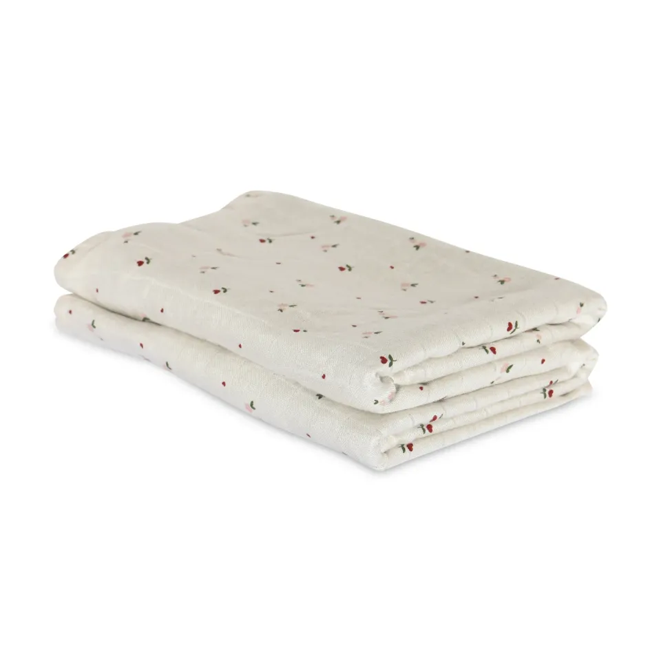 nuuroo Josefine bambus stofble 2 stk Flower love 60x60