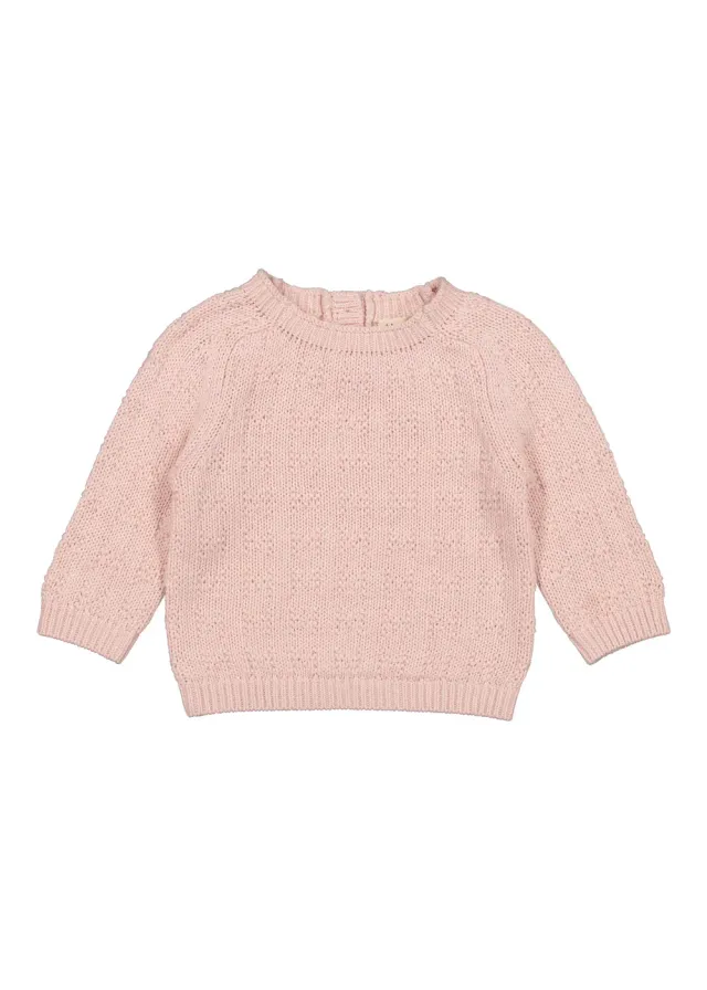 MarMar Talmi B Cream Taupe strikbluse chunky beige