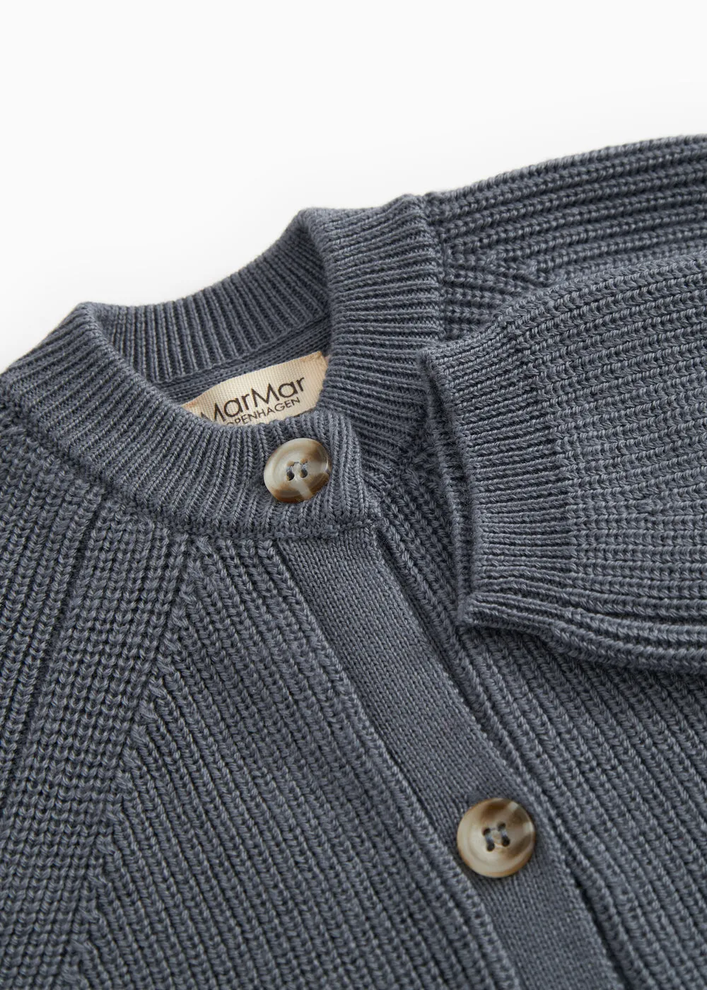 MarMar Jeans Robbie strikdragt Rainstorm uld