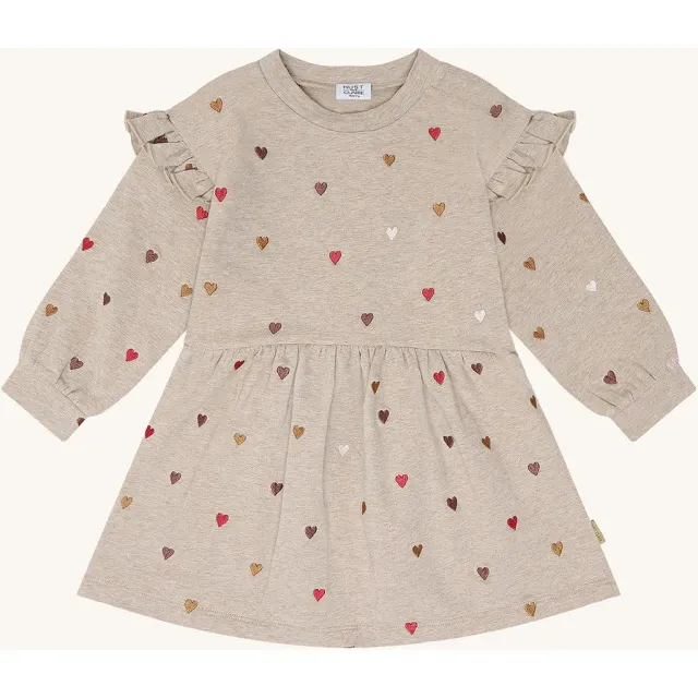 Hust & Claire Donna Heartbeat kjole biscuit blomstret