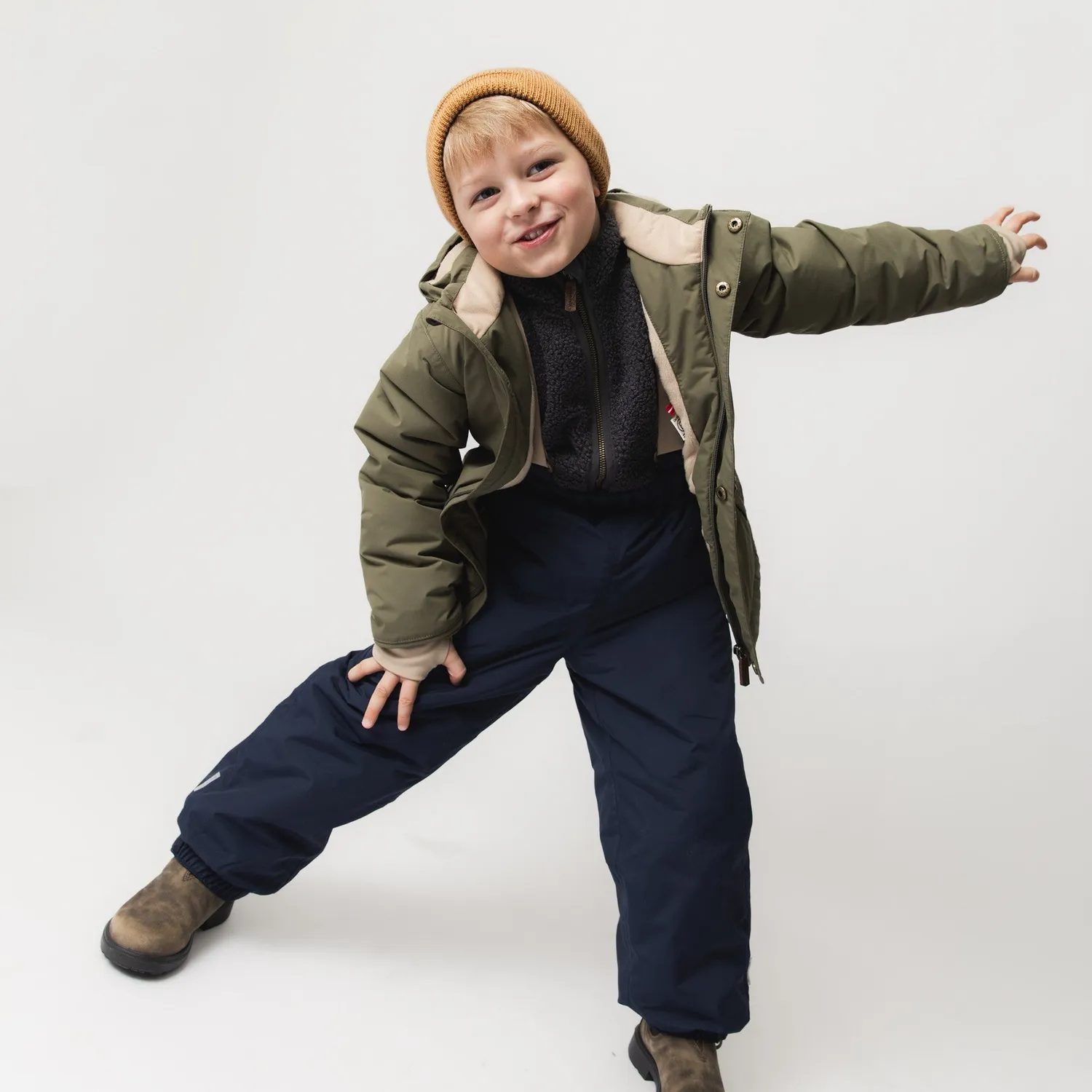 MINI A TURE MATADYANKO fleece vinterjakke -25 grader