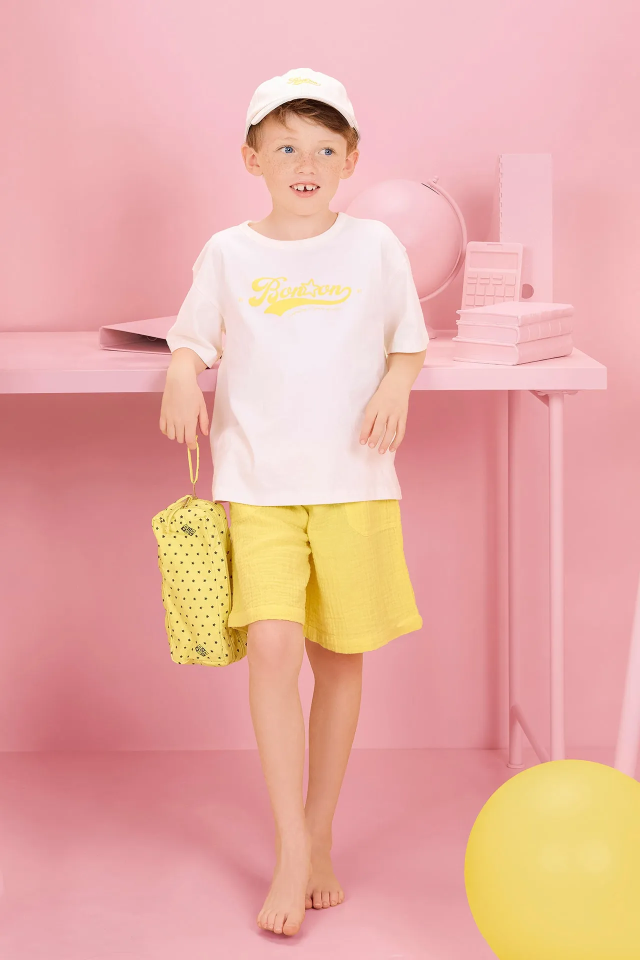 Bonton Livo T-shirt gul bomuld
