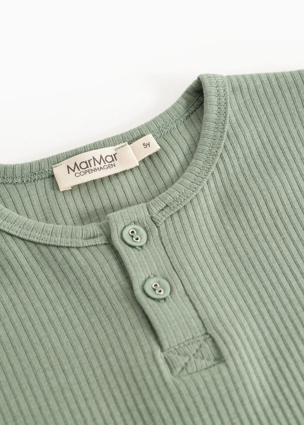 MarMar Tee LS T-shirt Frosted Green modal