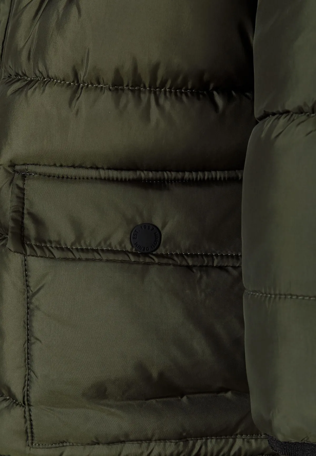 Minoti 45249 parka foret khaki drenge vinter