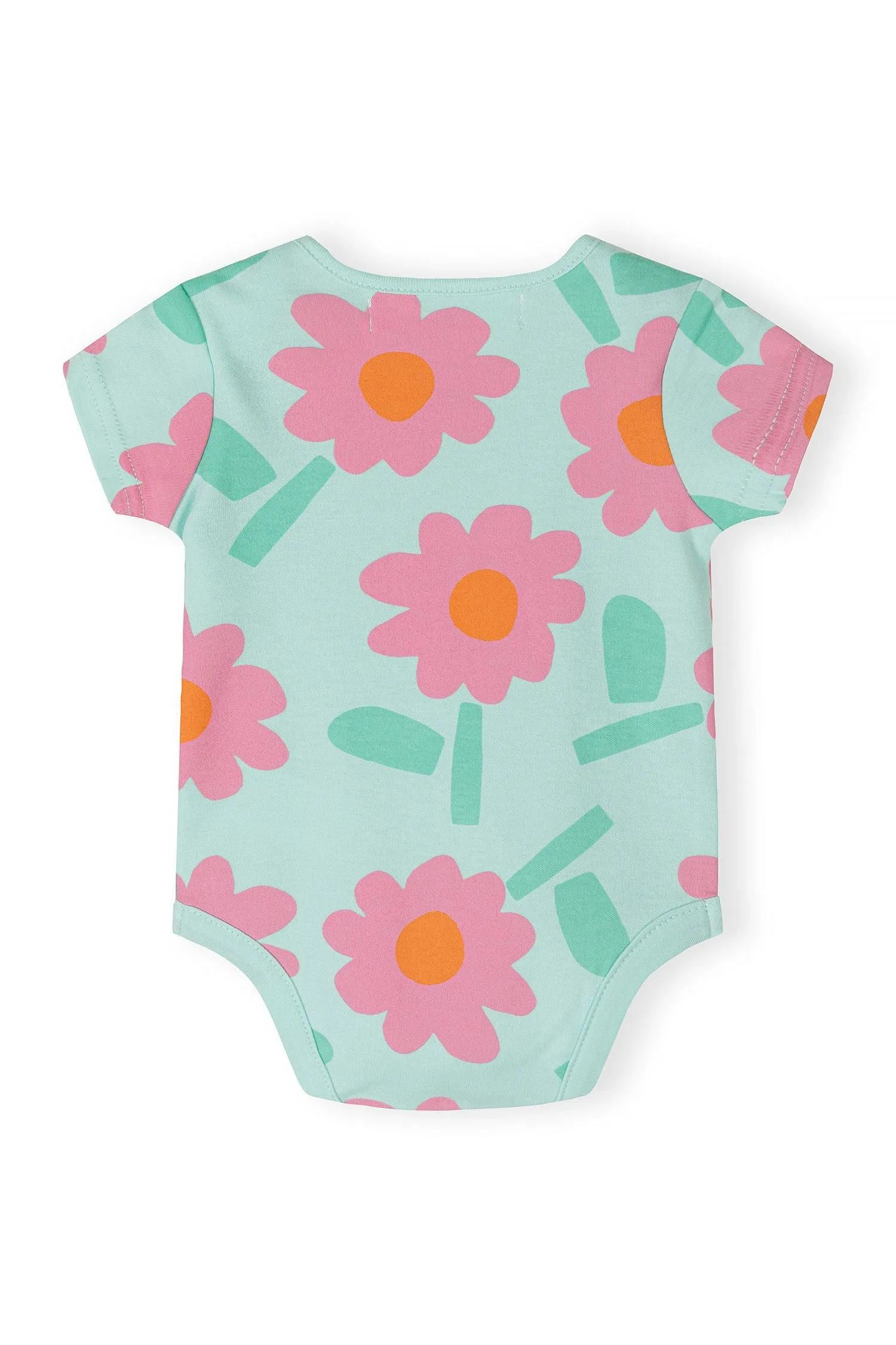 Minoti 44534 body til piger 5-pak blomstret