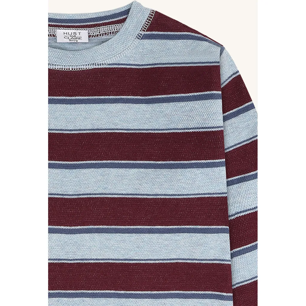 Hust & Claire HCAnton Trails bluse Baby Blue økologisk