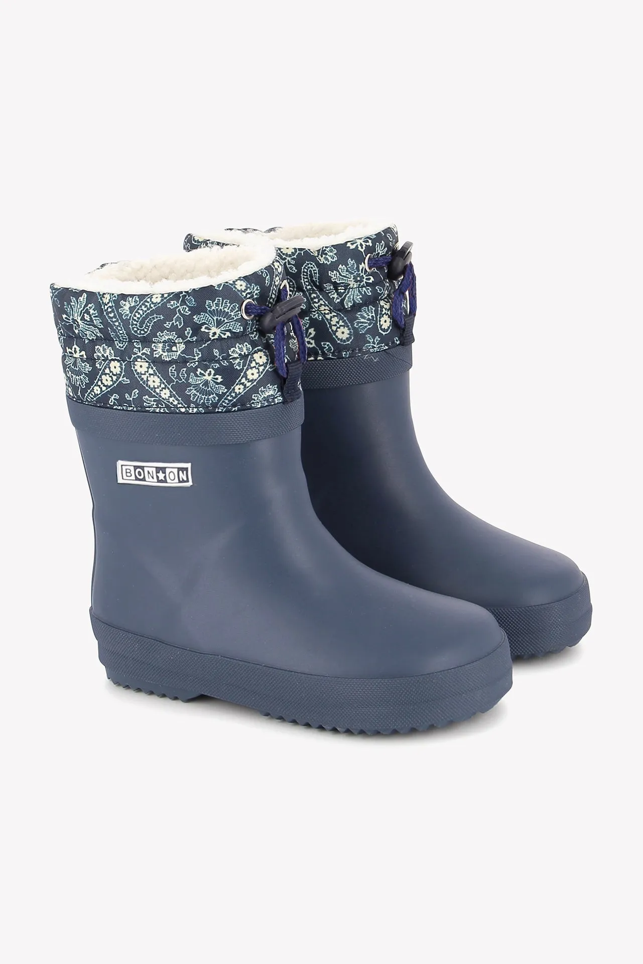 Bonton Ploc Bleu gummistøvler bandana str 24-34