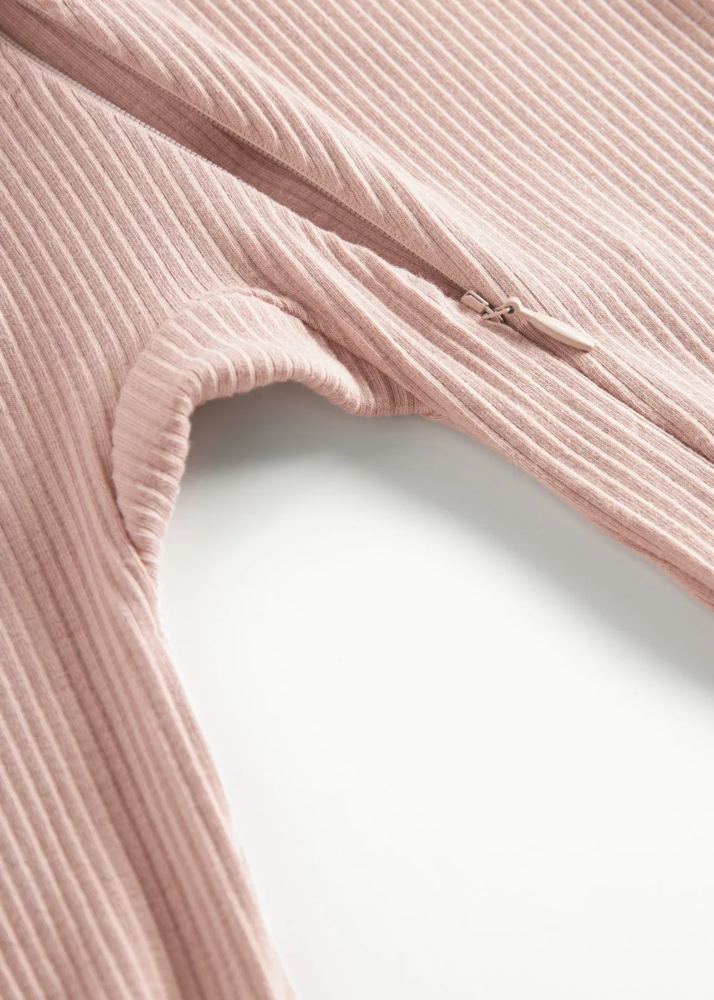 MarMar Rompy Zip heldragt Faded Rose rib