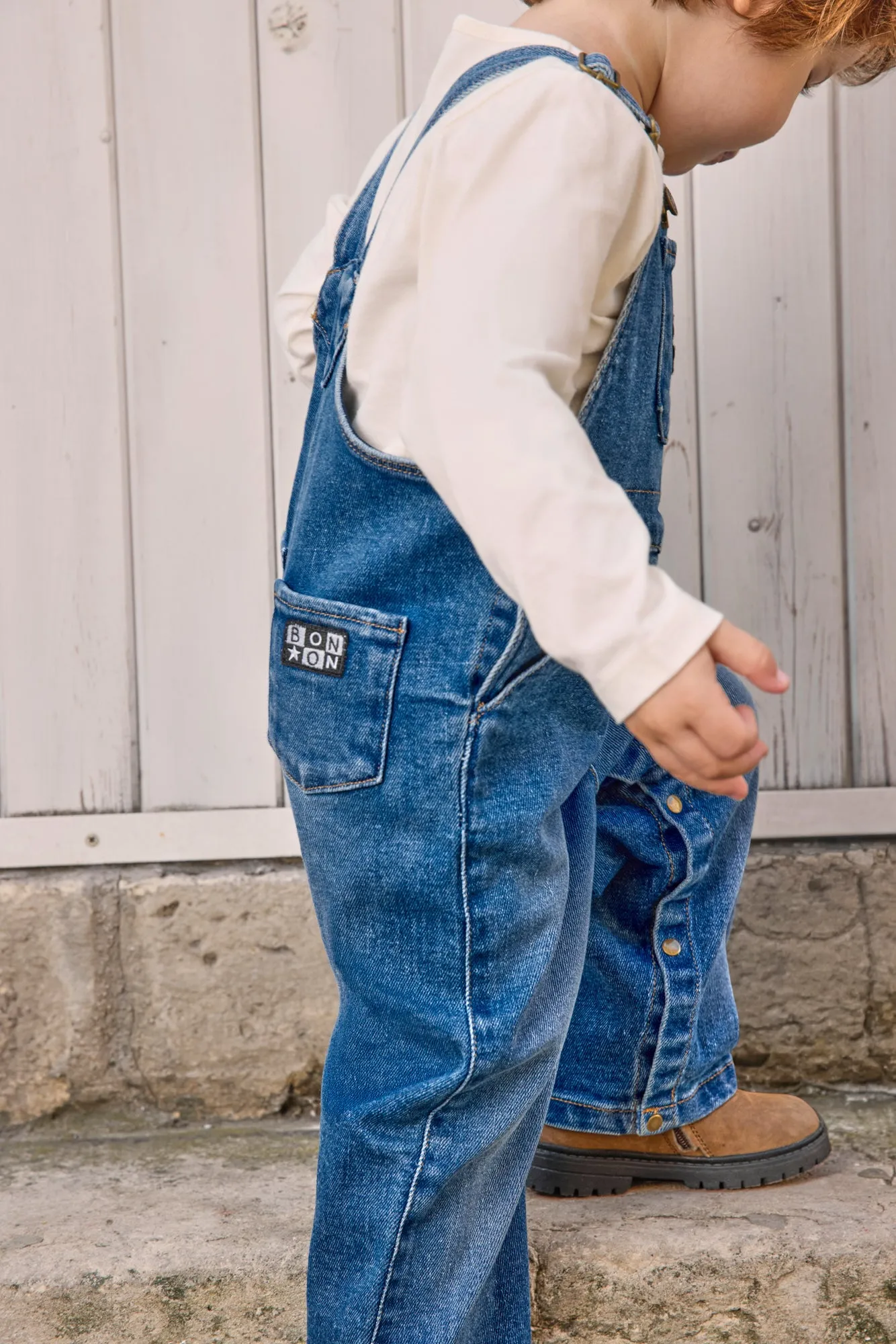 Bonton Micare smækbukser denim bomuld