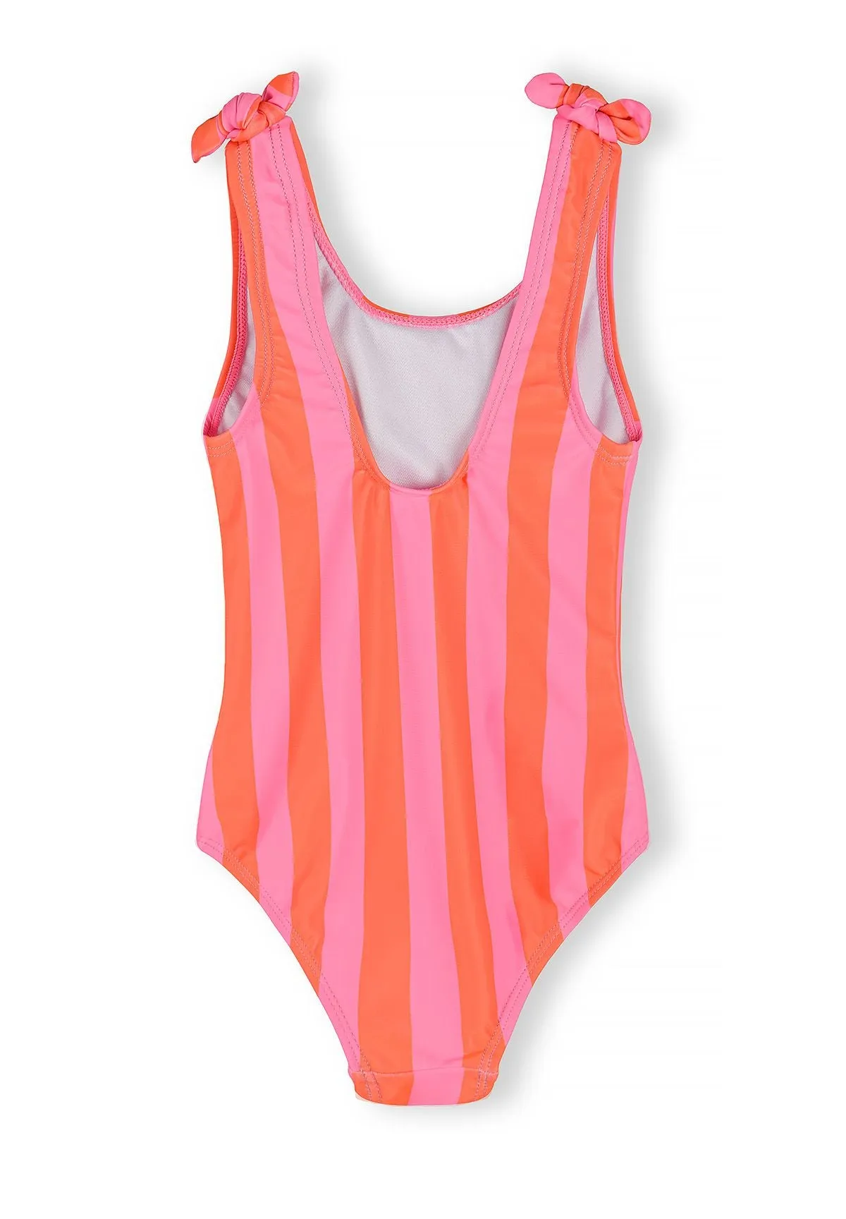 Minoti 42180 badedragt rosa stribet pige