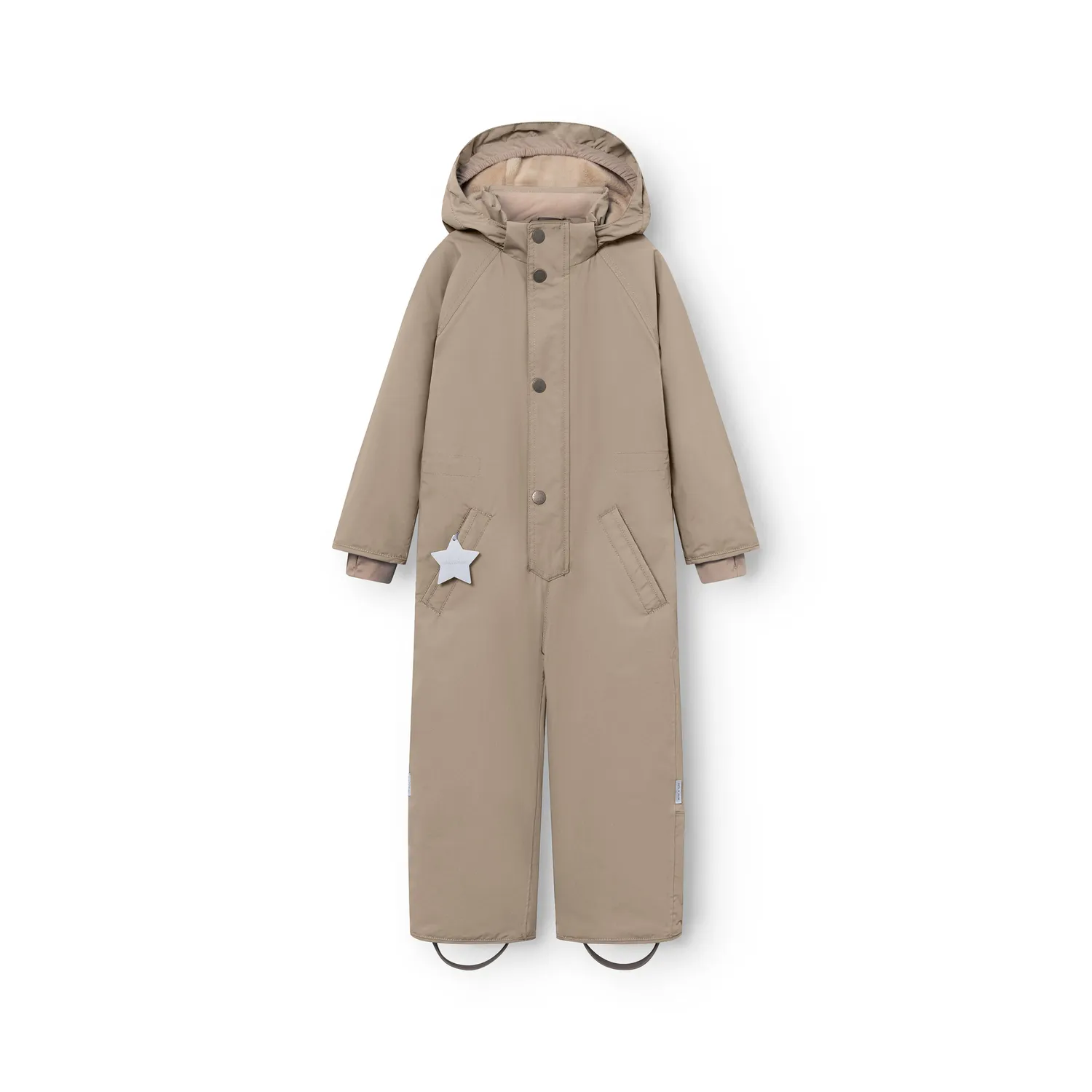 MINI A TURE WANNI flyverdragt fleece Grey brown